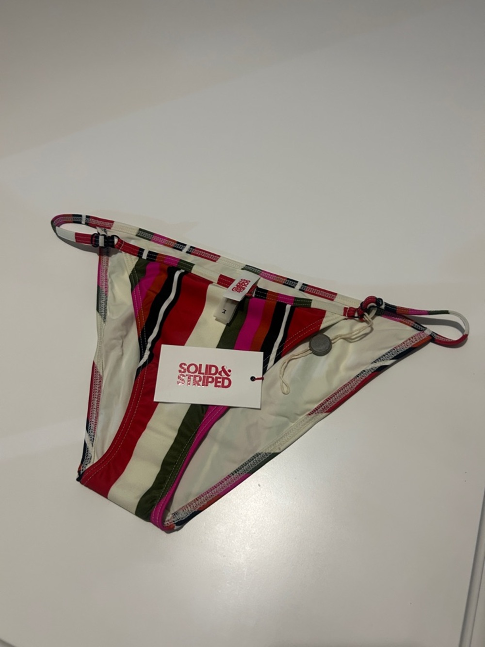 Solid & Striped Girls' Multicolor Stripe Bikini Bottom